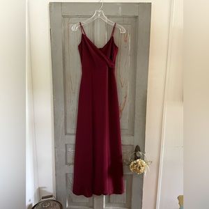 Honey and Rosie Formal Dress - Burgundy